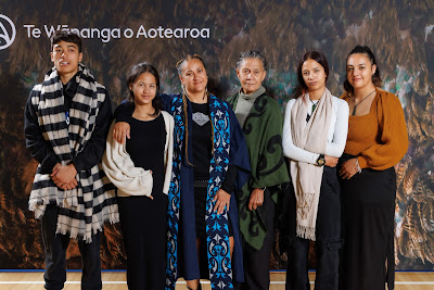 Studio photo from the TWoA Tainui 2023 Graduations (Ceremony 1 - Wednesday Morning), held at Hamilton Boys High School, Hamilton, Waikato, New Zealand on Wednesday, 19 April 2023. Photo: Mike Walen / KeyImagery Photography. Copyright: © Te Wananga o Aotearoa.