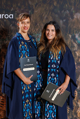 Studio photo from the TWoA Tainui 2023 Graduations (Ceremony 1 - Wednesday Morning), held at Hamilton Boys High School, Hamilton, Waikato, New Zealand on Wednesday, 19 April 2023. Photo: Mike Walen / KeyImagery Photography. Copyright: © Te Wananga o Aotearoa.