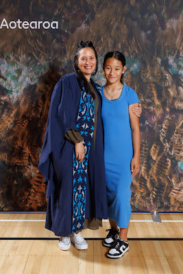 Studio photo from the TWoA Tainui 2023 Graduations (Ceremony 1 - Wednesday Morning), held at Hamilton Boys High School, Hamilton, Waikato, New Zealand on Wednesday, 19 April 2023. Photo: Mike Walen / KeyImagery Photography. Copyright: © Te Wananga o Aotearoa.