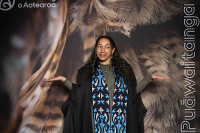Photo from the TWoA Waiariki 2025 Graduation (Ōpōtiki) held at the De Luxe Theatre in Ōpōtiki, Bay of Plenty, New Zealand on Friday, 23 May, 2025. Photo: InstaBooth by KeyImagery Photography. Copyright: © 2025 Te Wānanga o Aotearoa.