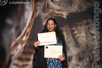 Photo from the TWoA Waiariki 2025 Graduation (Ōpōtiki) held at the De Luxe Theatre in Ōpōtiki, Bay of Plenty, New Zealand on Friday, 23 May, 2025. Photo: InstaBooth by KeyImagery Photography. Copyright: © 2025 Te Wānanga o Aotearoa.