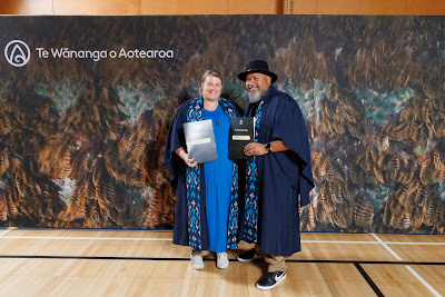 Studio photo from the TWoA Tainui 2023 Graduations (Ceremony 1 - Wednesday Morning), held at Hamilton Boys High School, Hamilton, Waikato, New Zealand on Wednesday, 19 April 2023. Photo: Mike Walen / KeyImagery Photography. Copyright: © Te Wananga o Aotearoa.