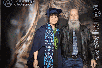Booth photo from the TWoA Tainui 2025 Graduations (Ceremony 3 @ 10am) held at Claudelands Event Centre in Hamilton, Waikato, New Zealand on Wednesday, 30 April, 2025. Photography by InstaBooth / KeyImagery Photography. Copyright: © 2025 Te Wānanga o Aotearoa.