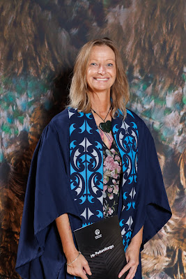 Studio photo from the TWoA Tainui 2023 Graduations (Ceremony 2 - Wednesday Afternoon), held at Hamilton Boys High School, Hamilton, Waikato, New Zealand on Wednesday, 19 April 2023. Photo: Mike Walen / KeyImagery Photography. Copyright: © Te Wananga o Aotearoa.