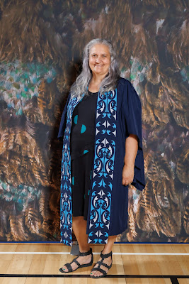 Studio photo from the TWoA Tainui 2023 Graduations (Ceremony 2 - Wednesday Afternoon), held at Hamilton Boys High School, Hamilton, Waikato, New Zealand on Wednesday, 19 April 2023. Photo: Mike Walen / KeyImagery Photography. Copyright: © Te Wananga o Aotearoa.