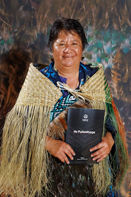 Studio photo from the TWoA Tainui 2023 Graduations (Ceremony 2 - Wednesday Afternoon), held at Hamilton Boys High School, Hamilton, Waikato, New Zealand on Wednesday, 19 April 2023. Photo: Mike Walen / KeyImagery Photography. Copyright: © Te Wananga o Aotearoa.