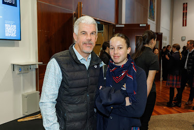 Photo from the 2022 Father/Daughter Breakfast held in the Nancy Light Hall at Waikato Diocesan in Hamilton, Waikato, New Zealand. Taken: Monday, 5 September, 2022. Photography: Mike Walen / KeyImagery Photography. Copyright: © Waikato Diocesan School for Girls.