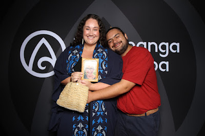 Booth photo from the TWoA Te Tai Tokerau (Kaitaia) 2025 Graduation held at Te Kura Kaupapa Maori o Pukemiro in Kaitaia, Northland, New Zealand on Monday, 14 April, 2025. Photo by InstaBooth / KeyImagery Photography. Copyright: © 2025 Te Wānanga o Aotearoa.