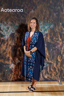 Studio photo from the TWoA Tainui 2023 Graduations (Ceremony 2 - Wednesday Afternoon), held at Hamilton Boys High School, Hamilton, Waikato, New Zealand on Wednesday, 19 April 2023. Photo: Mike Walen / KeyImagery Photography. Copyright: © Te Wananga o Aotearoa.