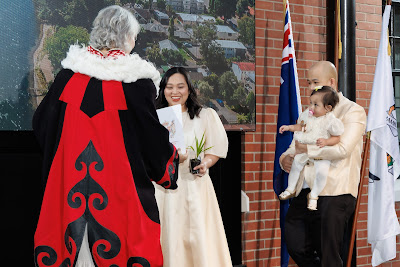 Photo from the HCC NZ Citizenship Ceremony 1 (Morning) held at The Atrium, Wintec/Te Pukenga, Hamilton, Waikato, New Zealand at 10:00am on Monday, 15 April, 2024. Photo: Mike Walen / KeyImagery Photography. Copyright: © Hamilton City Council.