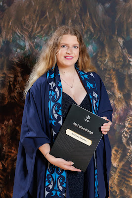 Studio photo from the TWoA Tainui 2023 Graduations (Ceremony 1 - Wednesday Morning), held at Hamilton Boys High School, Hamilton, Waikato, New Zealand on Wednesday, 19 April 2023. Photo: Mike Walen / KeyImagery Photography. Copyright: © Te Wananga o Aotearoa.