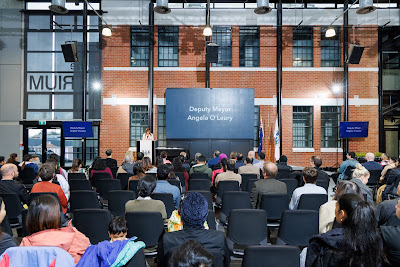 Photo from the HCC NZ Citizenship Ceremony 1 (Morning) held at The Atrium, Wintec/Te Pukenga, Hamilton, Waikato, New Zealand at 10:00am on Monday, 12 August, 2024. Photo: Mike Walen / KeyImagery Photography. Copyright: © Hamilton City Council.