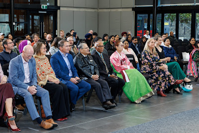 Photo from the HCC NZ Citizenship Ceremony 1 (Morning) held at The Atrium, Wintec/Te Pukenga, Hamilton, Waikato, New Zealand at 10:00am on Monday, 12 August, 2024. Photo: Mike Walen / KeyImagery Photography. Copyright: © Hamilton City Council.