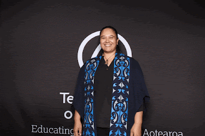 Photo from the TWoA Tāmaki Makaurau 2023 Graduations (Ceremony 5 @ 3pm), held at the Due Drop Events Centre, Manukau, Auckland, New Zealand on Thursday, 8 June, 2023. Photo: InstaBooth by KeyImagery Photography. Copyright: © Te Wānanga o Aotearoa.