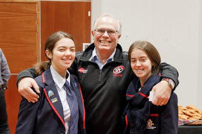 Photo from the Dio Father/Daughter Breakfast held in the School Hall at Waikato Diocesan, Hamilton, New Zealand, on Friday 7 June 2019.  Photo: Mike Walen / KeyImagery Photography. Copyright: © Waikato Diocesan School for Girls.