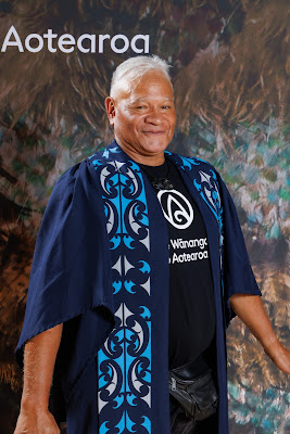 Studio photo from the TWoA Tainui 2023 Graduations (Ceremony 2 - Wednesday Afternoon), held at Hamilton Boys High School, Hamilton, Waikato, New Zealand on Wednesday, 19 April 2023. Photo: Mike Walen / KeyImagery Photography. Copyright: © Te Wananga o Aotearoa.