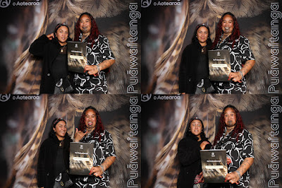 Photo from the TWoA Waiariki 2025 Graduation (Ōpōtiki) held at the De Luxe Theatre in Ōpōtiki, Bay of Plenty, New Zealand on Friday, 23 May, 2025. Photo: InstaBooth by KeyImagery Photography. Copyright: © 2025 Te Wānanga o Aotearoa.