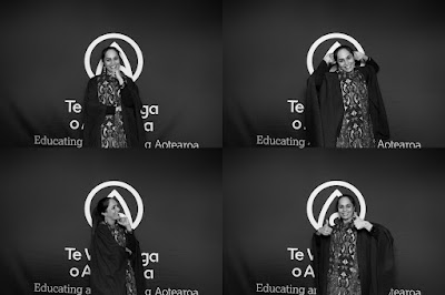 Photo from the TWoA Tāmaki Makaurau 2023 Graduations (Ceremony 5 @ 3pm), held at the Due Drop Events Centre, Manukau, Auckland, New Zealand on Thursday, 8 June, 2023. Photo: InstaBooth by KeyImagery Photography. Copyright: © Te Wānanga o Aotearoa.