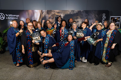 Photo from Ceremony 1 of the TWoA Tāmaki Makaurau 2025 Graduations (March 2025) held at the Mangere Arts Centre in Auckland, New Zealand on Wednesday, 12 March, 2025. Photo by Mike Walen / KeyImagery Photography. Copyright: © 2025 Te Wānanga o Aotearoa.