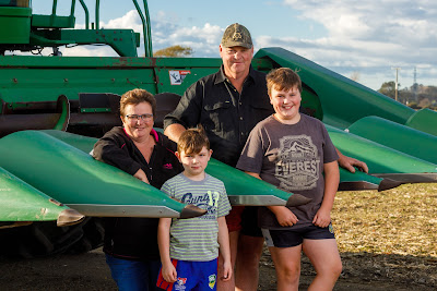 Photo from the MaizeGrain Catalogue photoshoot for Pioneer®. Featuring farmer, Kevin Wing and family at the Wing Farm, Morrinsville, Waikato. Taken: 20 May 2020. Photo: Mike Walen / KeyImagery Photography for Barker Photography. © Genetic Technologies Ltd.
