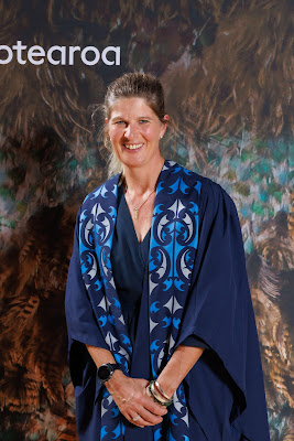 Studio photo from the TWoA Tainui 2023 Graduations (Ceremony 2 - Wednesday Afternoon), held at Hamilton Boys High School, Hamilton, Waikato, New Zealand on Wednesday, 19 April 2023. Photo: Mike Walen / KeyImagery Photography. Copyright: © Te Wananga o Aotearoa.