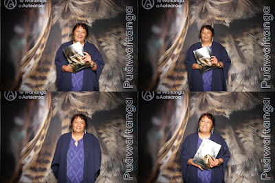 Booth photo from the TWoA Tainui 2025 Graduations (Ceremony 2 @ 2pm) held at Claudelands Event Centre in Hamilton, Waikato, New Zealand on Tuesday, 29 April, 2025. Photography by InstaBooth / KeyImagery Photography. Copyright: © 2025 Te Wānanga o Aotearoa.