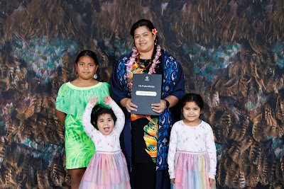 Photo from the TWoA Tāmaki Makaurau 2023 Graduations (Ceremony 2 @ 3pm), held at the Due Drop Events Centre, Manukau, Auckland, New Zealand on Wednesday, 7 June, 2023. Photo: Mike Walen / KeyImagery Photography. Copyright: © Te Wānanga o Aotearoa.