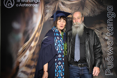 Booth photo from the TWoA Tainui 2025 Graduations (Ceremony 3 @ 10am) held at Claudelands Event Centre in Hamilton, Waikato, New Zealand on Wednesday, 30 April, 2025. Photography by InstaBooth / KeyImagery Photography. Copyright: © 2025 Te Wānanga o Aotearoa.