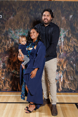 Studio photo from the TWoA Tainui 2023 Graduations (Ceremony 1 - Wednesday Morning), held at Hamilton Boys High School, Hamilton, Waikato, New Zealand on Wednesday, 19 April 2023. Photo: Mike Walen / KeyImagery Photography. Copyright: © Te Wananga o Aotearoa.