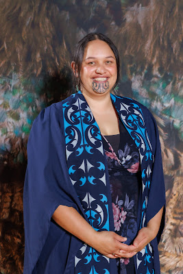 Studio photo from the TWoA Tainui 2023 Graduations (Ceremony 2 - Wednesday Afternoon), held at Hamilton Boys High School, Hamilton, Waikato, New Zealand on Wednesday, 19 April 2023. Photo: Mike Walen / KeyImagery Photography. Copyright: © Te Wananga o Aotearoa.