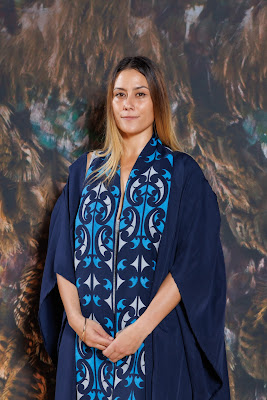 Studio photo from the TWoA Tainui 2023 Graduations (Ceremony 2 - Wednesday Afternoon), held at Hamilton Boys High School, Hamilton, Waikato, New Zealand on Wednesday, 19 April 2023. Photo: Mike Walen / KeyImagery Photography. Copyright: © Te Wananga o Aotearoa.