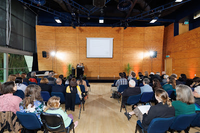 Photo from the Waikato Graduate Women Educational Trust (WGWET) Awards 2023 event held at The Gallagher Academy of Performing Arts at the Univsersity of Waikato in Hamilton, Waikato, New Zealand on Thursday, 6 July, 2023. Photo by Mike Walen / KeyImagery Photography. Copyright: © Waikato Graduate Women Educational Trust.