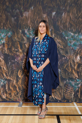 Studio photo from the TWoA Tainui 2023 Graduations (Ceremony 2 - Wednesday Afternoon), held at Hamilton Boys High School, Hamilton, Waikato, New Zealand on Wednesday, 19 April 2023. Photo: Mike Walen / KeyImagery Photography. Copyright: © Te Wananga o Aotearoa.