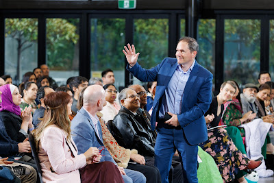 Photo from the HCC NZ Citizenship Ceremony 1 (Morning) held at The Atrium, Wintec/Te Pukenga, Hamilton, Waikato, New Zealand at 10:00am on Monday, 12 August, 2024. Photo: Mike Walen / KeyImagery Photography. Copyright: © Hamilton City Council.