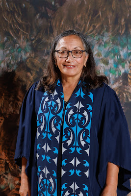 Studio photo from the TWoA Tainui 2023 Graduations (Ceremony 2 - Wednesday Afternoon), held at Hamilton Boys High School, Hamilton, Waikato, New Zealand on Wednesday, 19 April 2023. Photo: Mike Walen / KeyImagery Photography. Copyright: © Te Wananga o Aotearoa.