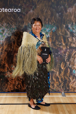 Studio photo from the TWoA Tainui 2023 Graduations (Ceremony 2 - Wednesday Afternoon), held at Hamilton Boys High School, Hamilton, Waikato, New Zealand on Wednesday, 19 April 2023. Photo: Mike Walen / KeyImagery Photography. Copyright: © Te Wananga o Aotearoa.