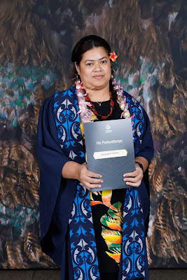 Photo from the TWoA Tāmaki Makaurau 2023 Graduations (Ceremony 2 @ 3pm), held at the Due Drop Events Centre, Manukau, Auckland, New Zealand on Wednesday, 7 June, 2023. Photo: Mike Walen / KeyImagery Photography. Copyright: © Te Wānanga o Aotearoa.