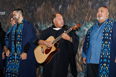 Photo from the TWoA Waiariki 2023 Graduations (Whakatāne), held at the Baptist Church, WHakatāne, Bay of Plenty, New Zealand on Wednesday, 17 May, 2023. Photo: Mike Walen / KeyImagery Photography. Copyright: © Te Wānanga o Aotearoa.