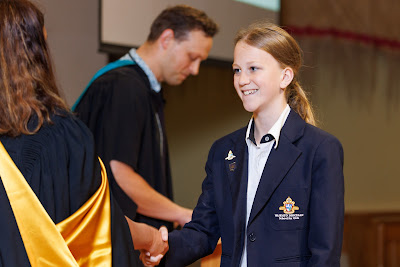 Photo from the Waikato Diocesan Junior Prize-giving 2022 event held at Waikato Diocesan School for Girls, Hamilton, New Zealand, on Tuesday, 13 December, 2022.  Photo: Mike Walen / KeyImagery Photography. Copyright © Waikato Diocesan School for Girls.