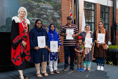 Photo from the HCC NZ Citizenship Ceremony (Afternoon) held in The Atrium, Wintec/Te Pukenga, Hamilton, Waikato, New Zealand at 3:30pm on Monday, 12 February, 2024. Photo: Mike Walen / KeyImagery Photography. Copyright: © Hamilton City Council.