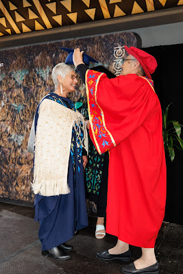 Photo from the TWoA Waiariki 2023 Graduations (Waiwhero), held at Te Puia, Rotorua, Bay of Plenty, New Zealand on Friday, 12 May, 2023. Photo: Mike Walen / KeyImagery Photography. Copyright: © Te Wānanga o Aotearoa.