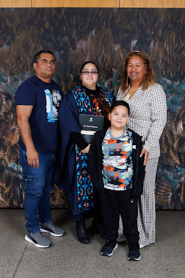 Photo from the TWoA Tāmaki Makaurau 2023 Graduations (Ceremony 4 @ 10am), held at the Due Drop Events Centre, Manukau, Auckland, New Zealand on Thursday, 8 June, 2023. Photo: Mike Walen / KeyImagery Photography. Copyright: © Te Wānanga o Aotearoa.
