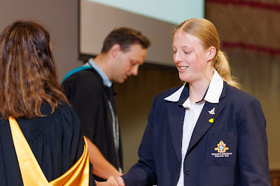Photo from the Waikato Diocesan Junior Prize-giving 2022 event held at Waikato Diocesan School for Girls, Hamilton, New Zealand, on Tuesday, 13 December, 2022.  Photo: Mike Walen / KeyImagery Photography. Copyright © Waikato Diocesan School for Girls.