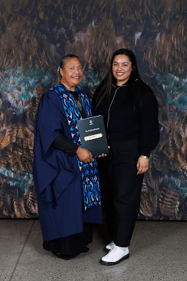 Photo from the TWoA Tāmaki Makaurau 2023 Graduations (Ceremony 4 @ 10am), held at the Due Drop Events Centre, Manukau, Auckland, New Zealand on Thursday, 8 June, 2023. Photo: Mike Walen / KeyImagery Photography. Copyright: © Te Wānanga o Aotearoa.