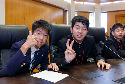 Photo from the Saitama Schools' Visit to Hamilton City Council, Hamilton, New Zealand. Taken: Tuesday, 7 August 2018. Photography: Mike Walen / KeyImagery Photography. Copyright: © Hamilton City Council