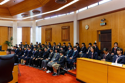 Photo from the Saitama Schools' Visit to Hamilton City Council, Hamilton, New Zealand. Taken: Tuesday, 7 August 2018. Photography: Mike Walen / KeyImagery Photography. Copyright: © Hamilton City Council