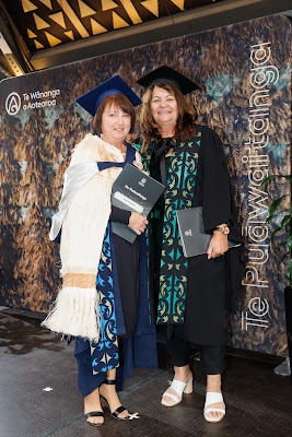 Photo from the TWoA Waiariki 2023 Graduations (Waiwhero), held at Te Puia, Rotorua, Bay of Plenty, New Zealand on Friday, 12 May, 2023. Photo: Mike Walen / KeyImagery Photography. Copyright: © Te Wānanga o Aotearoa.