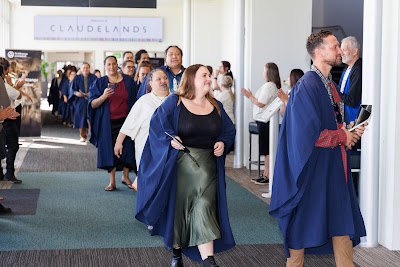 Photo from the TWoA Tainui 2025 Graduations (Ceremony 1 @ 10am) held at Claudelands Event Centre in Hamilton, Waikato, New Zealand on Tuesday, 29 April, 2025. Photography by Mike Walen / KeyImagery Photography. Copyright: © 2025 Te Wānanga o Aotearoa.