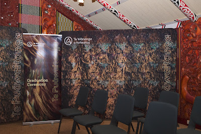 Photo from the TWoA Waiariki 2023 Graduations (Kawerau), held at  Rautahi Marae, Kawerau, Bay of Plenty, New Zealand on Friday, 2 June, 2023. Photo: Alick Saunders for KeyImagery Photography. Copyright: © Te Wānanga o Aotearoa.