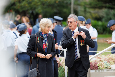 Photo from the Anzac Day 2024 Civic Service held at Memorial Park in Hamilton, Waikato, New Zealand on Thursday, 25 April, 2024. Photography by Mike Walen / KeyImagery Photography. Copyright: © Hamilton City Council.